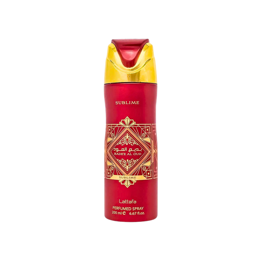 LATTAFA DEO SPRAY BADEE AL OUD SUBLIME 200 ML 6.67 FL OZ