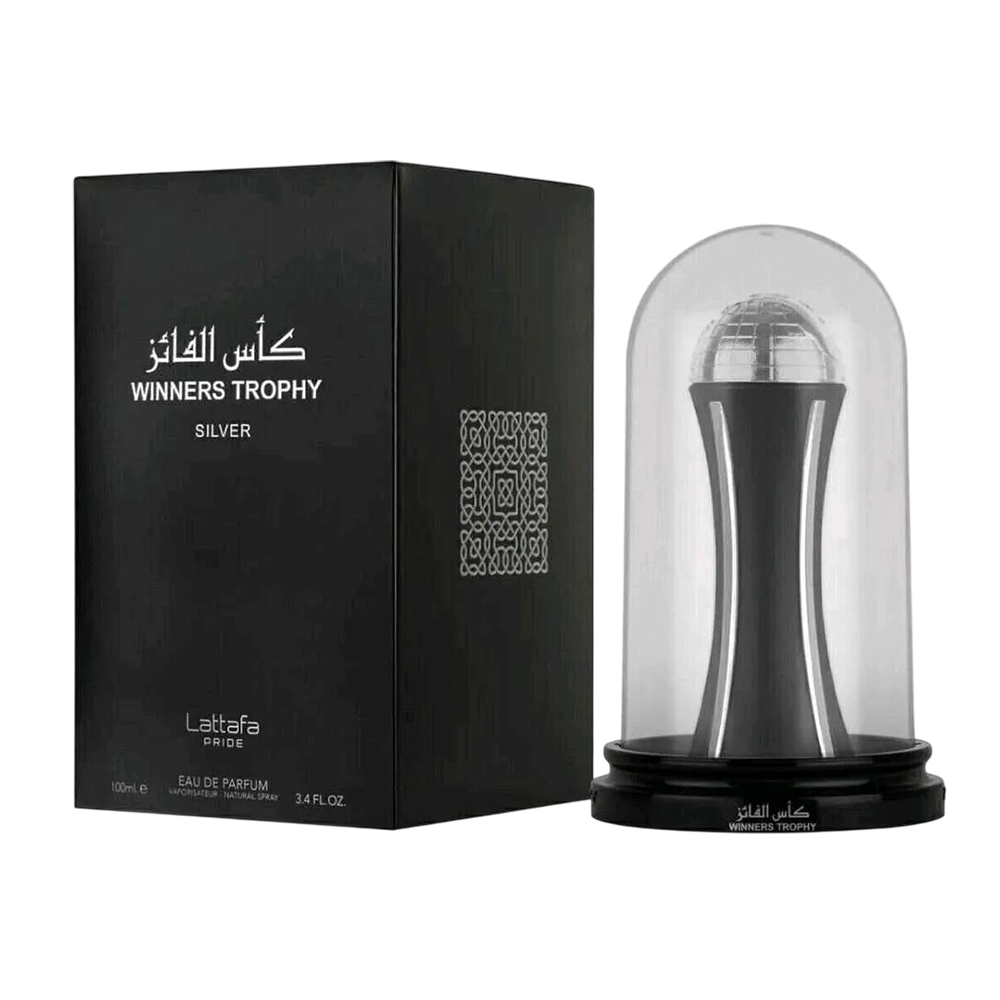 LATTAFA PRIDE WINNERS TROPHY SILVER MEN 3.4 OZ EDP SP
