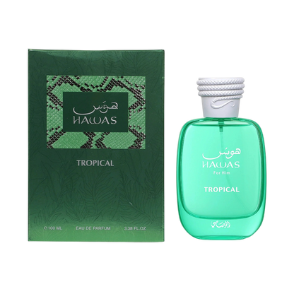 RASASI HAWAS TROPICAL MEN 3.4 OZ EDP SP